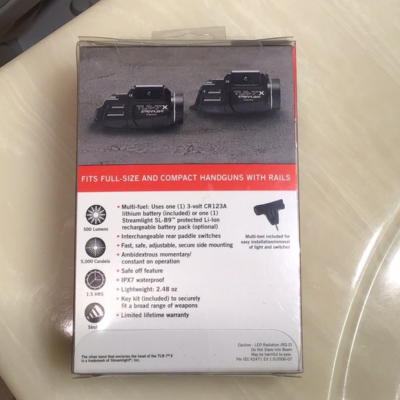 Streamlight TLR-7 X Tactical Light - Picture 2 of 2